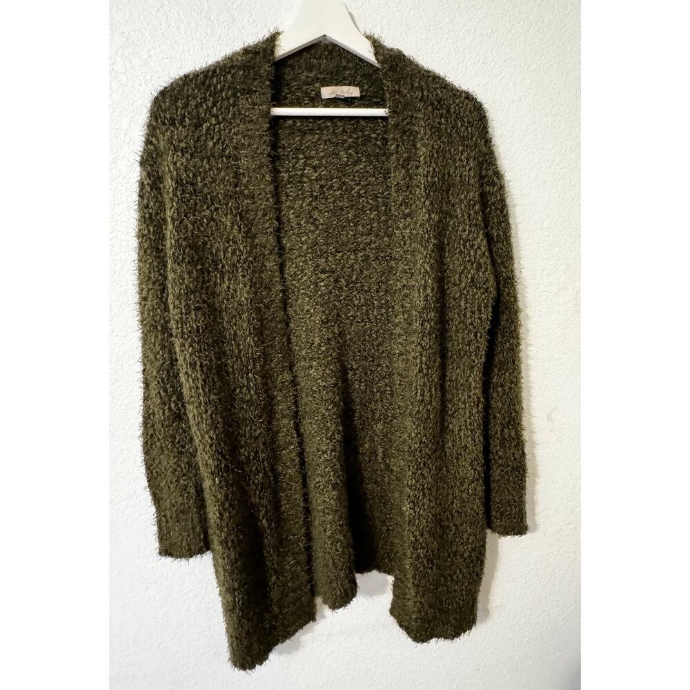 Wonderly Women's Cardigan Sweater Dark Green Size S